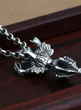 复古象鼻神毛衣链吊坠新品特价