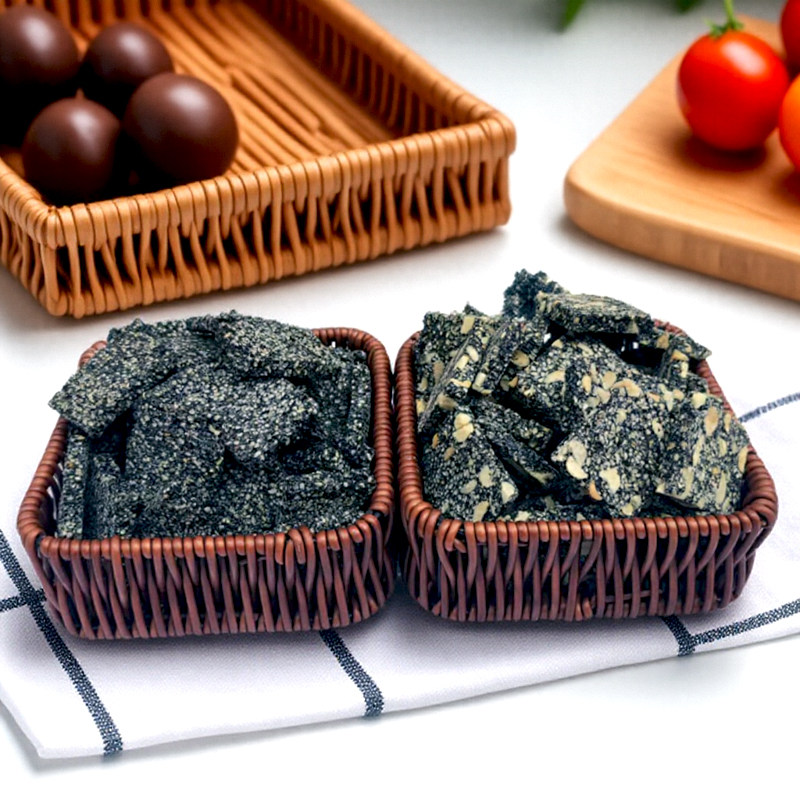 正宗纯黑芝麻片软糕花生芝麻糖薄饼脆老式酥糖特产糕点营养小零食,淘宝优惠券,粉丝福利购,淘宝优惠卷