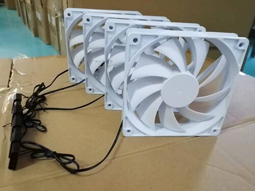 无灯机箱风扇 静音散热机箱风扇 12V机箱风扇 12*12*2.5 家用办公 - 图2