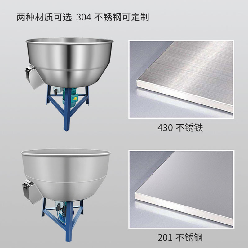 加厚拌料机50-500kg塑料颗粒粉末饲料搅拌机养殖场混合混色混料机 - 图2