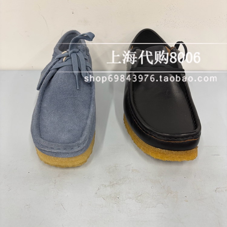 Clarks其乐2025秋季男鞋麂皮复古休闲鞋袋鼠鞋26179164  26181127 - 图1