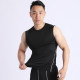 Sports vest sleeveless round neck quick-drying fitness wear