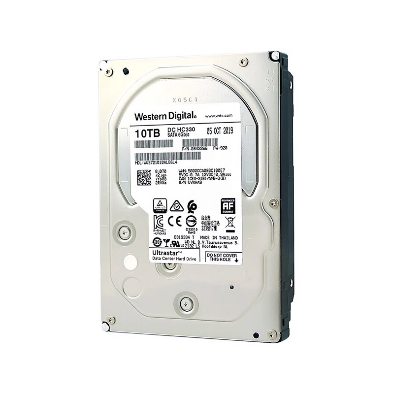 WD/西部数据 WUS721010ALE6L4 空气盘企业级硬盘10T服务器 HC330 - 图3