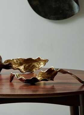 金属新中式客厅摆件售楼处