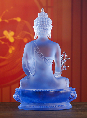 古法琉璃居家摆件中式