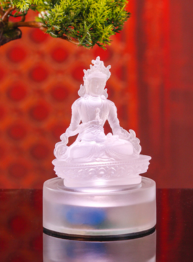 佛像发光底座盘熏香座多功能摆件