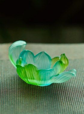 琉璃墨碟笔舔笔山多功能墨池墨盘