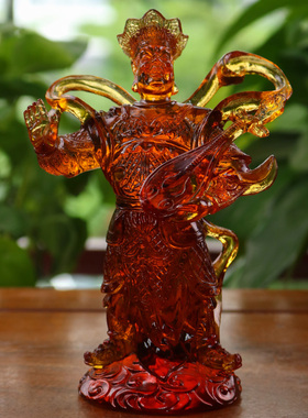 禅悦琉璃四大天王佛像供奉神台