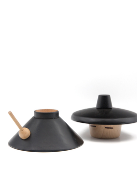 班门乐府木材摆件田园