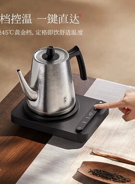 庄信钛银恒温电热烧水壶