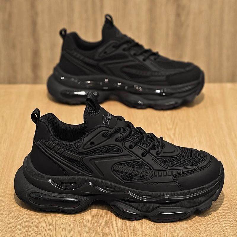 男鞋2025新款夏季透气黑武士老爹莆田潮牌高级感休闲气垫运动潮鞋,淘宝优惠券,粉丝福利购,淘宝优惠卷
