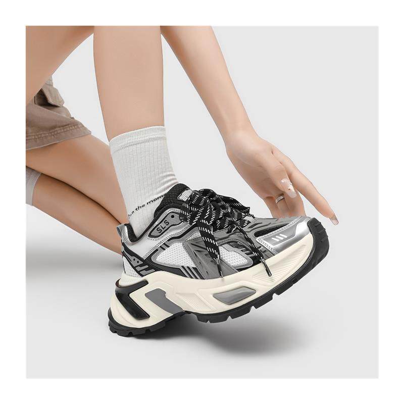 6增高水狼蛛机甲老爹鞋男女2025新款夏季厚底覆古休闲 运动跑鞋,淘宝优惠券,粉丝福利购,淘宝优惠卷