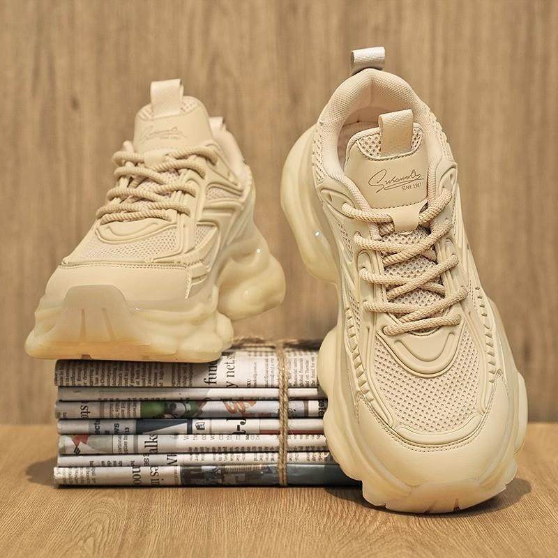 男鞋2025新款夏季透气黑武士老爹莆田潮牌高级感休闲气垫运动潮鞋,淘宝优惠券,粉丝福利购,淘宝优惠卷