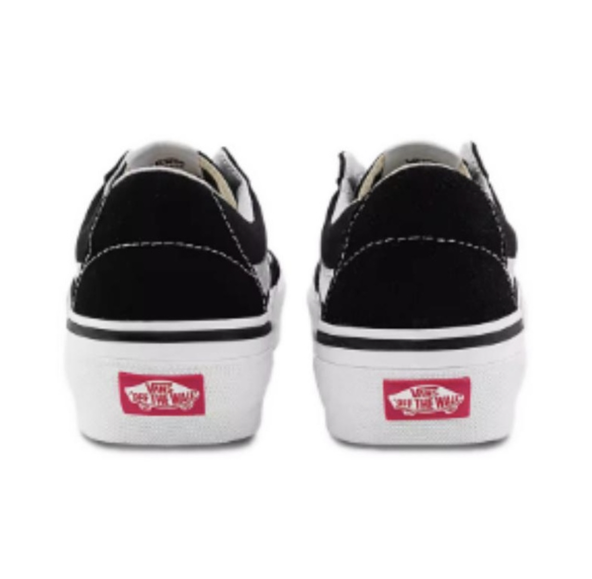 VANS/范斯官方正品男鞋 SK8-LOW 经典黑白解构休闲低帮板鞋 - 图3