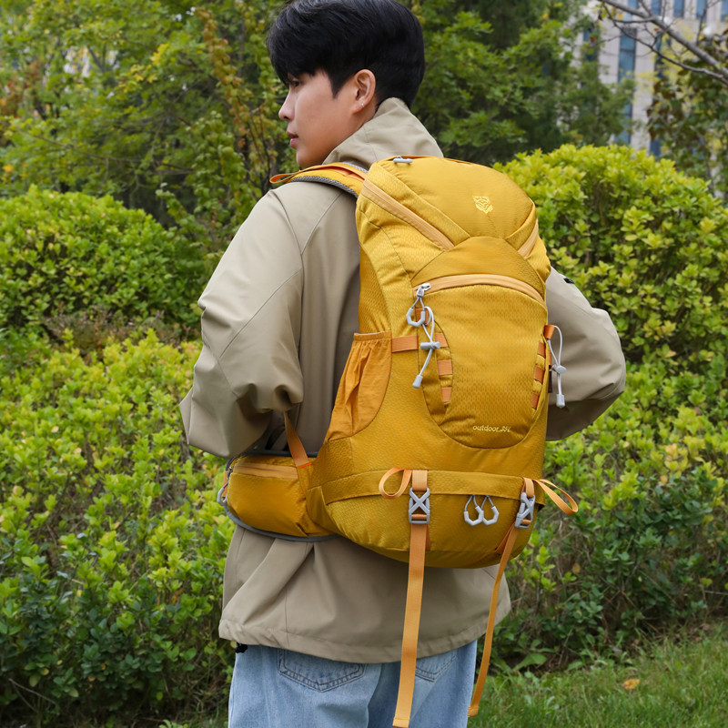 35L悬浮支架大容量户外登山包男旅行双肩包女爬山旅游徒步背包,淘宝优惠券,粉丝福利购,淘宝优惠卷