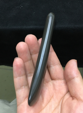 天然砭石面部拨筋棒眼部按摩棒头疗棒脸部刮痧棒板眼睛护理点穴笔