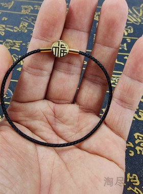 适用于小孔转运珠防水钢丝绳手链