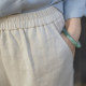 ແອວ elastic ງ່າຍດາຍແລະ versatile ແຂງ hemp ກາງເກງຊື່