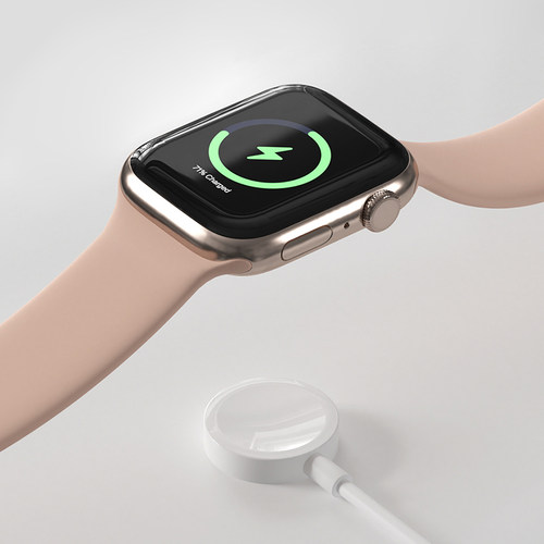 迪沃DEVIA星动系列Type-C手表充电器小巧磁吸无线适用苹果watch - 图0