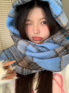 秋冬流苏韩版女围巾保暖