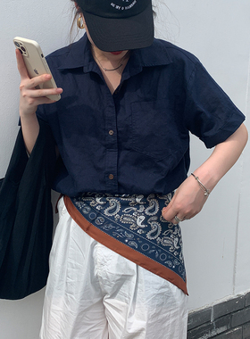 腰带丝巾女细复古配裙子牛仔裤