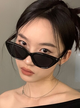 猫眼复古女遮阳墨镜偏光