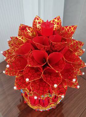 手工折纸 中秋塔 繁花似锦材料包