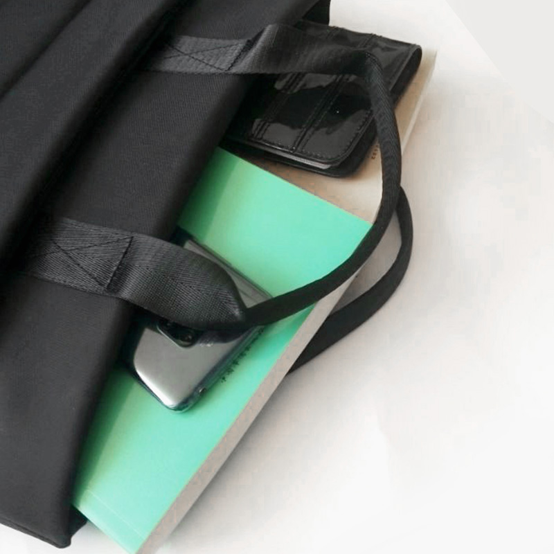 手提文件袋资料袋帆布公文包商务包男女公事包工作会议袋定制Logo - 图1