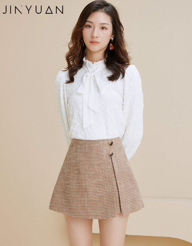 金苑小香风裤裙2020冬季淑女裤子 金苑休闲裤