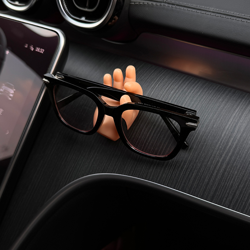 汽车多功能车载眼镜夹眼镜架子车载收纳车用墨镜夹创意车内用品 - 图2