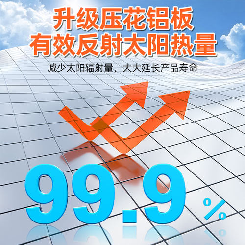 隔热棉保温棉阳光房顶楼顶隔热板自粘屋顶防晒防水耐高温隔热材料 - 图0