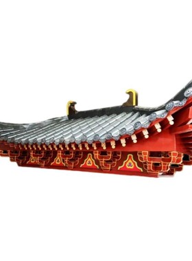 东阳木雕中式古建翘角飞