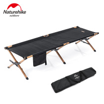 Naturehike Norwegian Light Outdoor Folding Bed Row Army Bed Field Portable Camping Bed Aluminum Alloy Single Bed