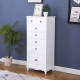 Solid wood chest of drawers with door Nordic bedroom storage cabinet