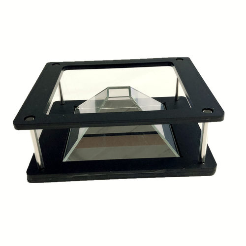 360度ipad平板电脑全息3d投影仪全息玻璃金字塔裸眼四维展示柜 - 图0