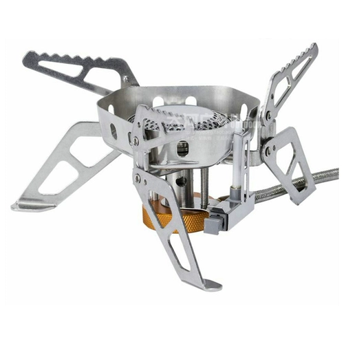 Подлинный отдел огненного пламени напольного напольного пламени, лагеря -лагерь, ветрозащитная портативная печь дикой белой