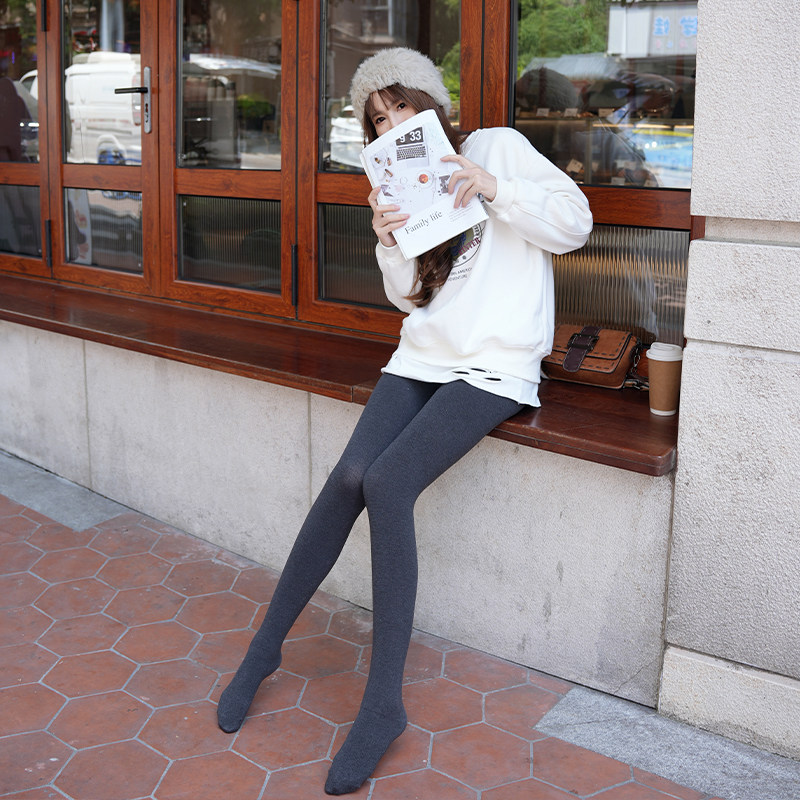 卿荷纯棉抗起球压力瘦腿裤棉裤女秋冬外穿打底裤提臀加厚保暖裤子,淘宝优惠券,粉丝福利购,淘宝优惠卷