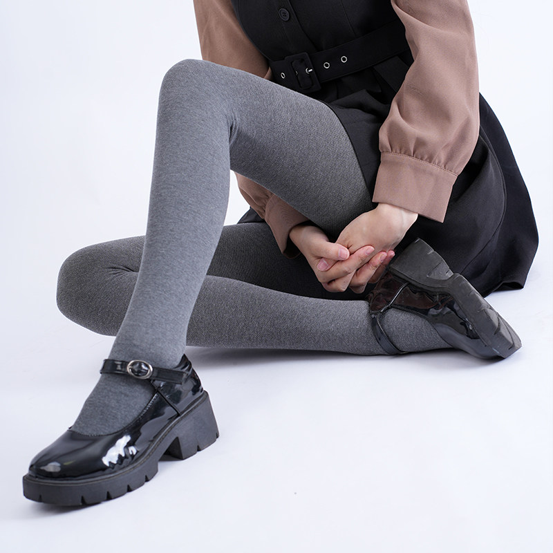 卿荷纯棉抗起球压力瘦腿裤棉裤女秋冬外穿打底裤提臀加厚保暖裤子,淘宝优惠券,粉丝福利购,淘宝优惠卷