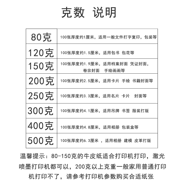 A4进口双面牛皮纸木浆纸无酸纸封面纸包装纸空白凭证封皮纸牛卡纸-图3