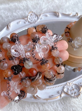 天然水晶手串手链原创设计