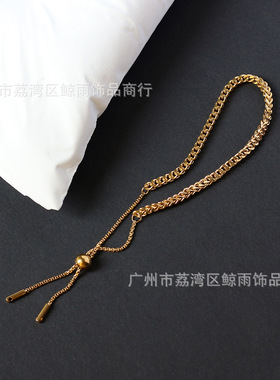 sl012欧美时尚简约龙骨链链条