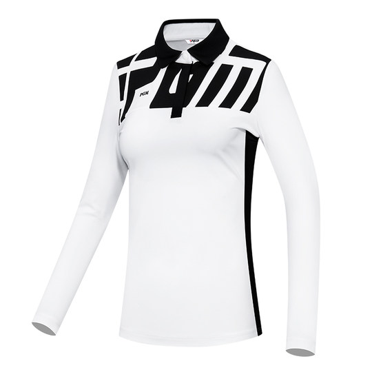 2025 高尔夫服装女秋冬女装透气女士长袖polo网球上衣T恤女款套装