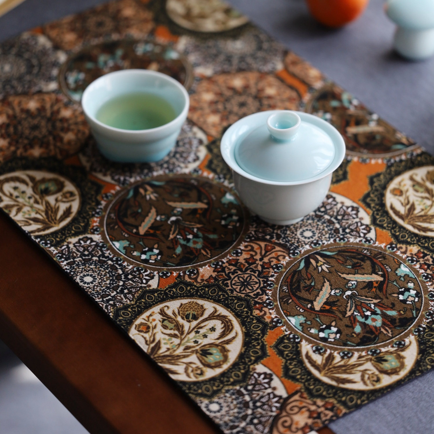 古林引之棉麻加厚茶席布艺桌旗吸水茶布茶杯垫禅意中式复古民族风,淘宝优惠券,粉丝福利购,淘宝优惠卷