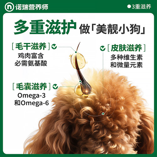 诺瑞狗粮添加牛油果全期成幼老犬粮10kg官方旗舰店正品20斤实惠装 - 图1