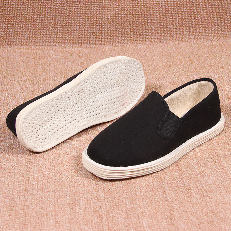 包邮老北京布鞋秋冬黑色加绒保暖千层底二棉鞋男女居家办公开车鞋,淘宝优惠券,粉丝福利购,淘宝优惠卷
