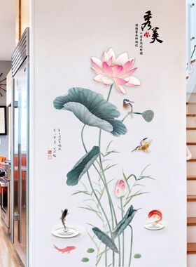 房间背景墙贴画壁纸自粘墙贴纸温馨贴花墙上走廊装饰品文艺小清新