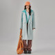 Hooded long wool coat Eptison