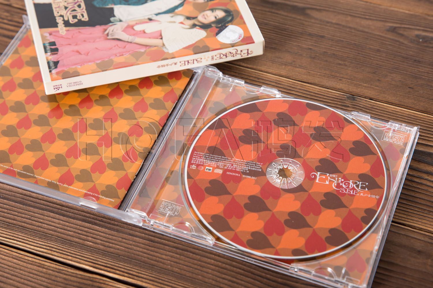 正版现货she / s.h.e安可专辑(cd) 鸿发音像音乐CD/DVD