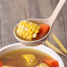 家用塑料麦秸秆耐高温稀饭大号勺