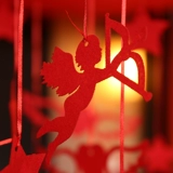 Yanyu Ji Creative New House Wedding Wedding House Украшение тянуть цветочные свадебные продукты Счастливое слово занавес